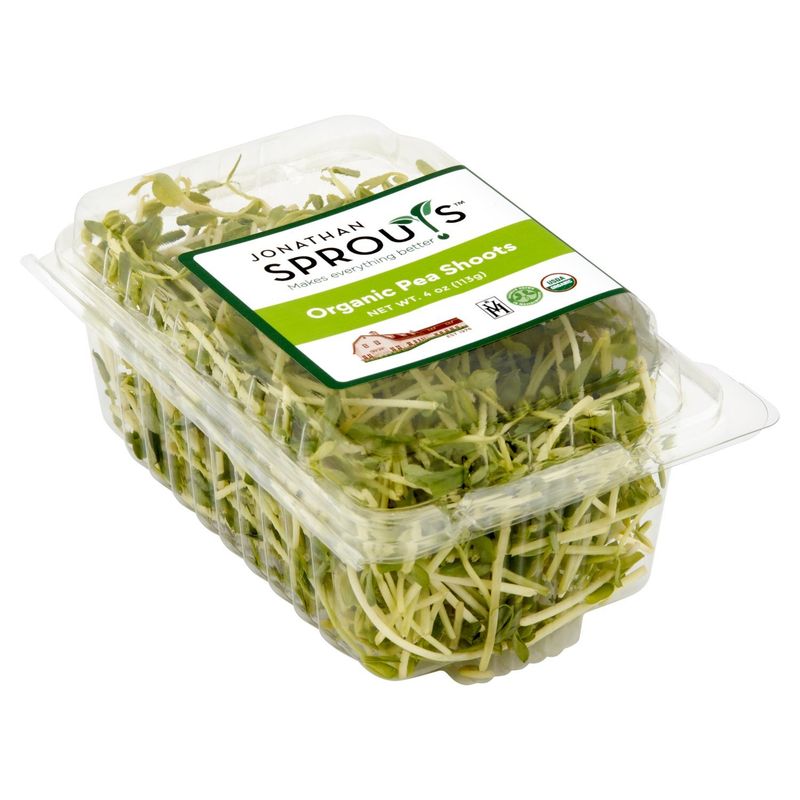 Jonathan Sprouts Organic Pea Shoots, 4 oz
