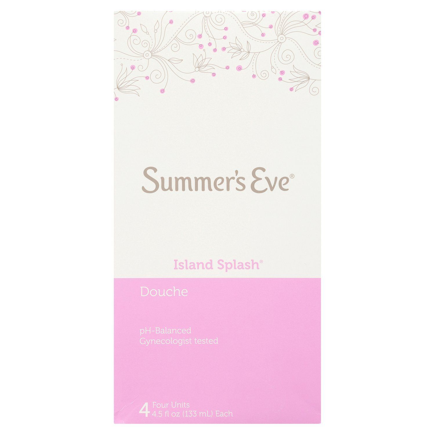 Summer's Eve Island Splash Douche, 4.5 fl oz, 4 count