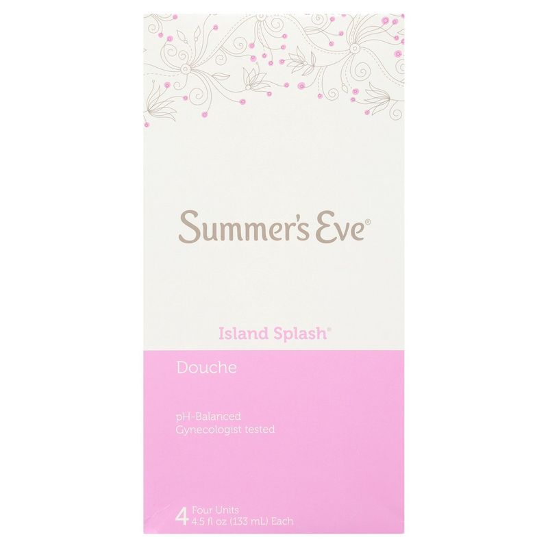 Summer's Eve Island Splash Douche, 4.5 fl oz, 4 count