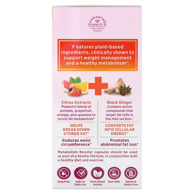 Nature's Bounty Optimal Solutions Metabolism Booster Dietary Supplement, 60 count