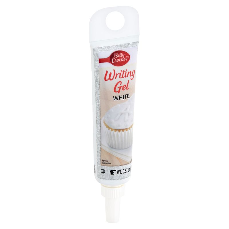 Betty Crocker White Writing Gel, 0.67 oz