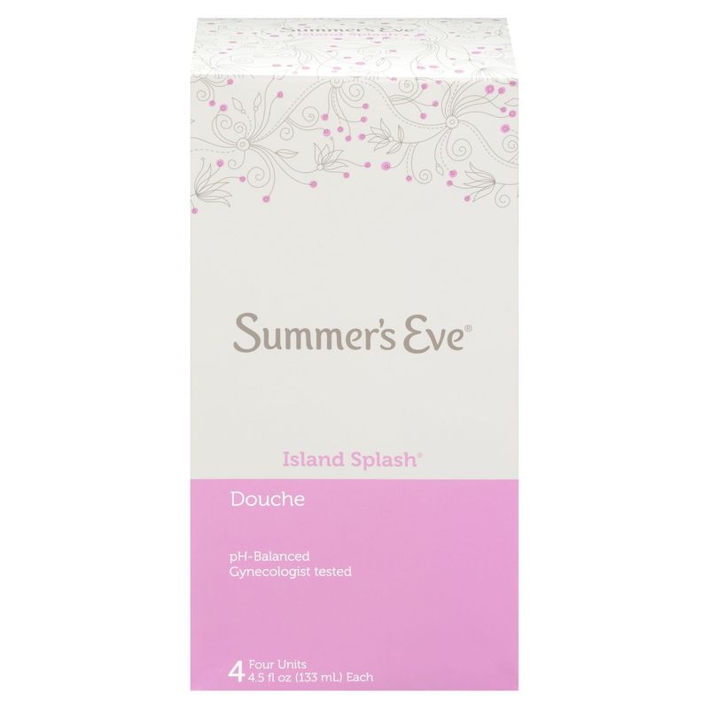 Summer's Eve Island Splash Douche, 4.5 fl oz, 4 count