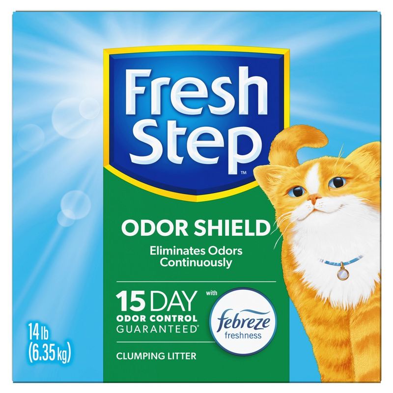 Fresh Step Odor Shield Clumping Litter, 14 lb