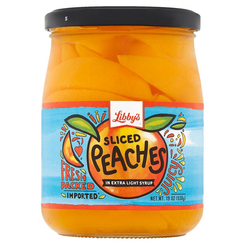 Libby's Sliced Peaches in Extra Light Syrup, 19 oz
