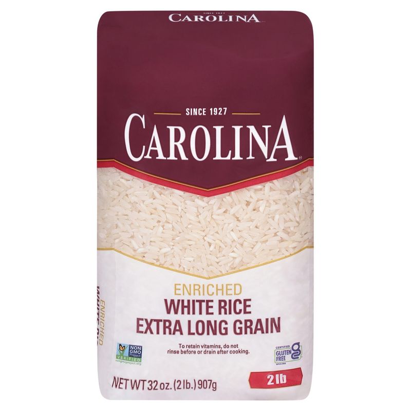 Carolina Enriched Extra Long Grain White Rice, 32 oz