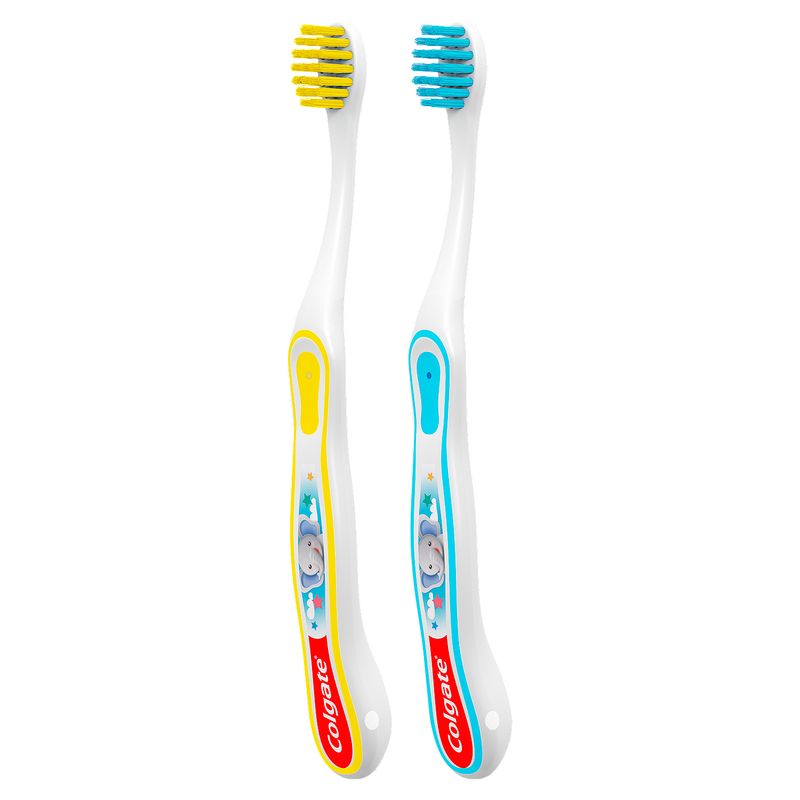 Colgate Extra Soft Baby Toothbrush Value Pack, 0-2 Years, 2 count