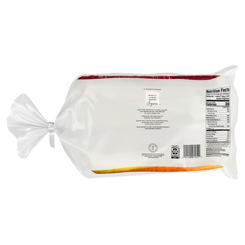 Wholesome Pantry Organic Whole Rainbow Carrots, 2 lb bag