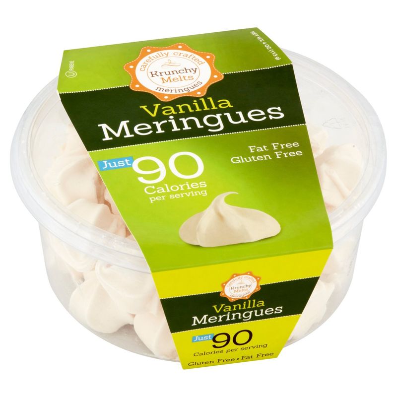 Krunchy Melts Vanilla Meringues, 4 oz