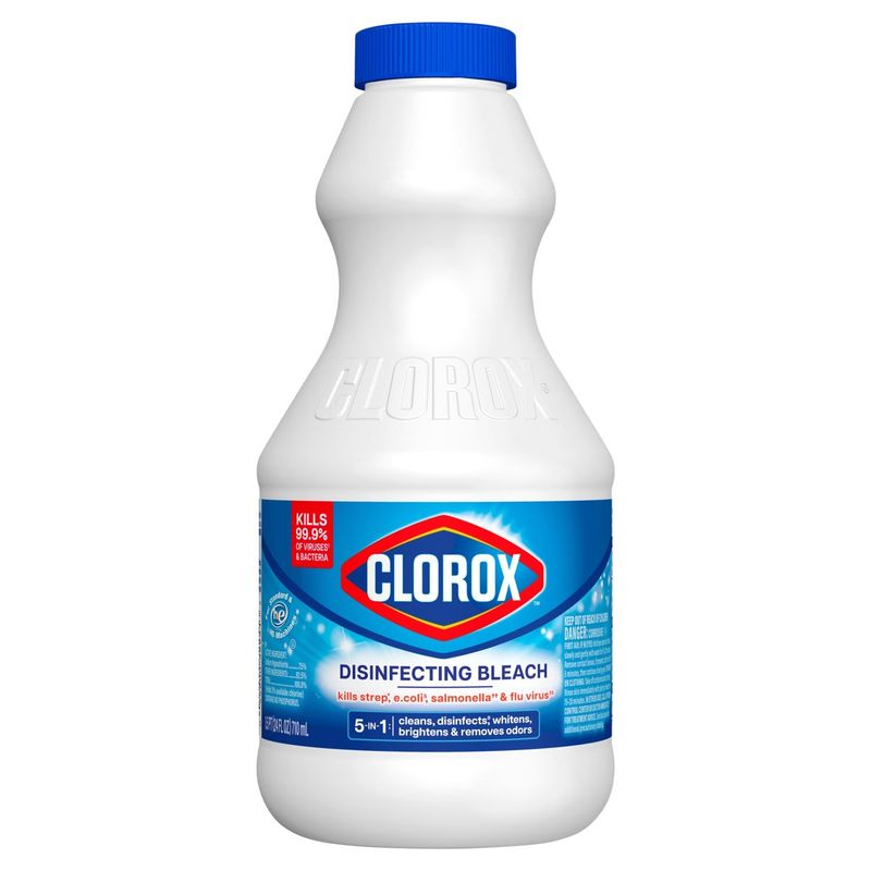 Clorox Disinfecting Bleach, 24 fl oz