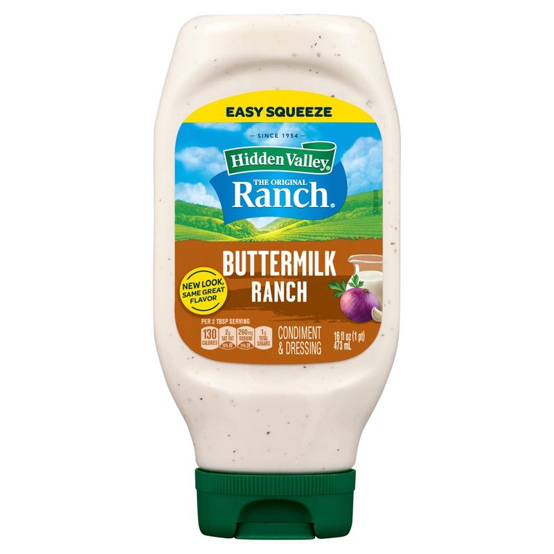 Hidden Valley The Original Ranch Buttermilk Condiment &amp; Dressing, 16 fl oz