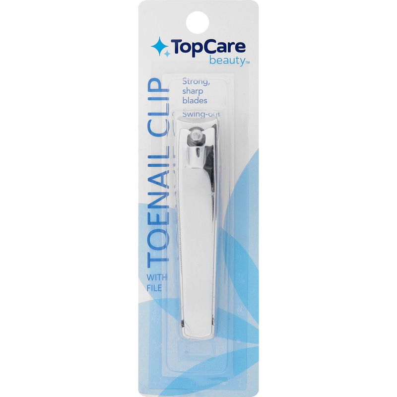 TopCare Toenail Clip With File, 1 each