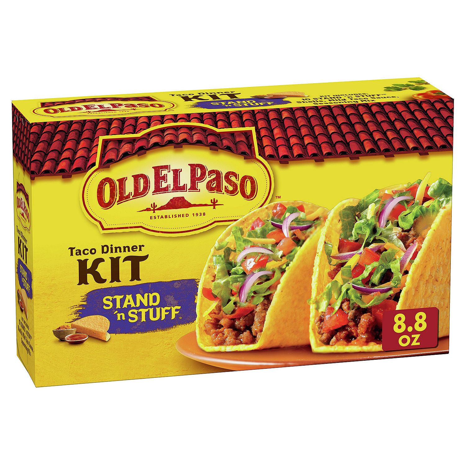 Old El Paso Stand 'n Stuff Taco Dinner Kit, 8.8 oz
