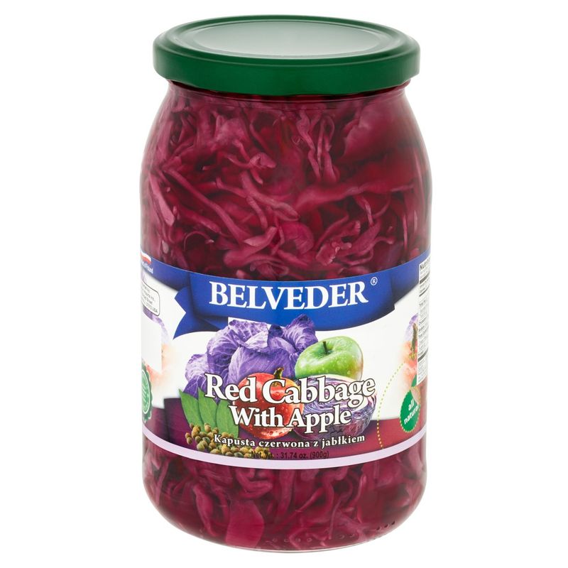 Belveder Red Cabbage with Apple, 31.74 oz
