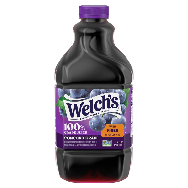 Welch's 100% Concord Grape Juice, 64 fl oz