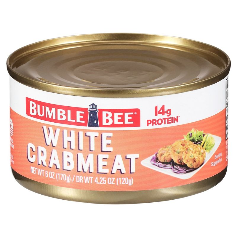 Bumble Bee White Crabmeat, 6 oz