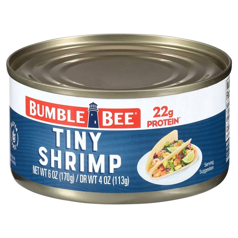 Bumble Bee Tiny Shrimp, 6 oz