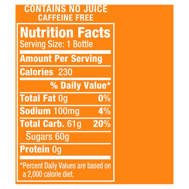 Crush Orange Soda, 6 count