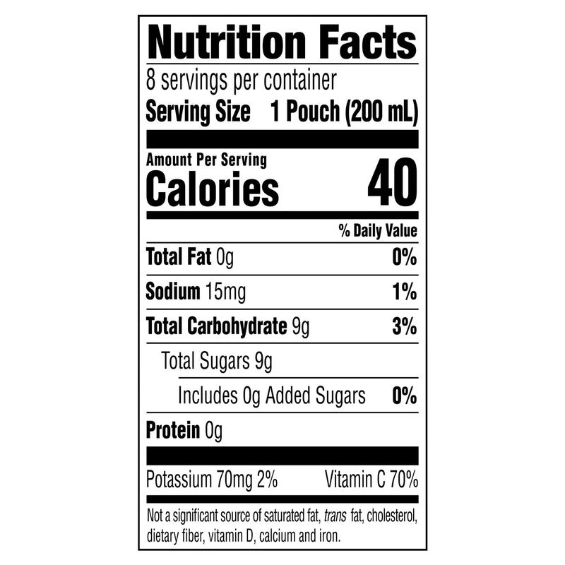 Honest Kids Organic Super Fruit Punch Juice Drink, 6.75 fl oz, 8 count