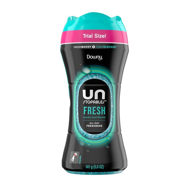 Downy Unstopables In Wash Scent Booster Beads, Fresh Scent, 5 oz, Laundry Beads for odor Protection
