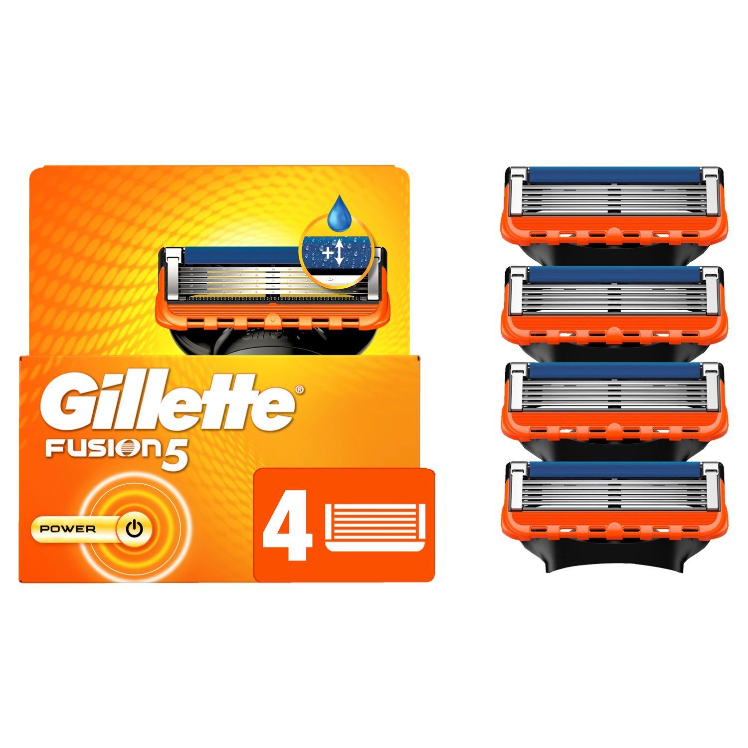Gillette Fusion5 Cartridges, 4 count