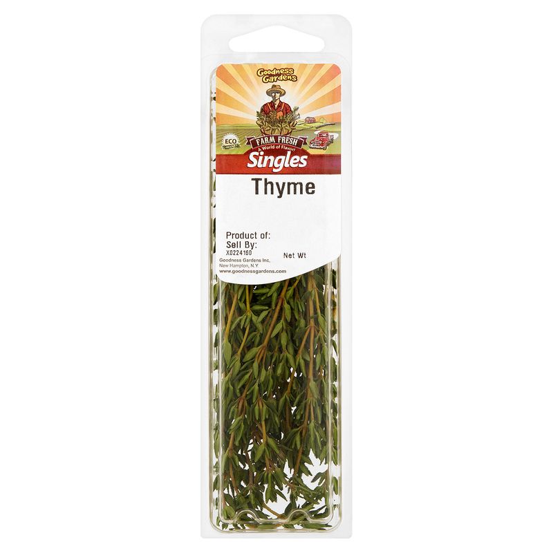 Goodness Gardens Farm Fresh Singles Thyme, 0.25 oz