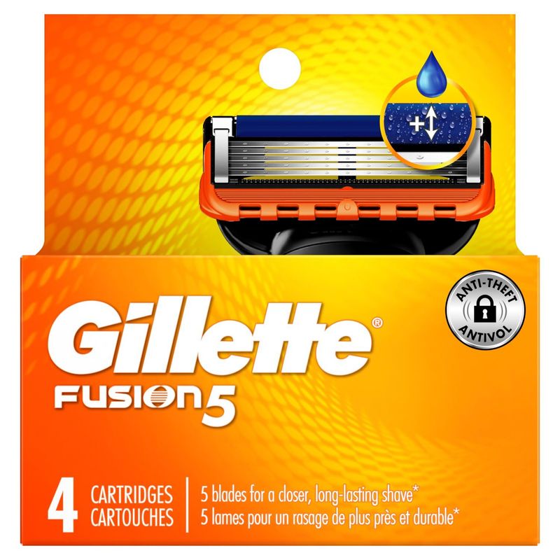 Gillette Fusion5 Cartridges, 4 count