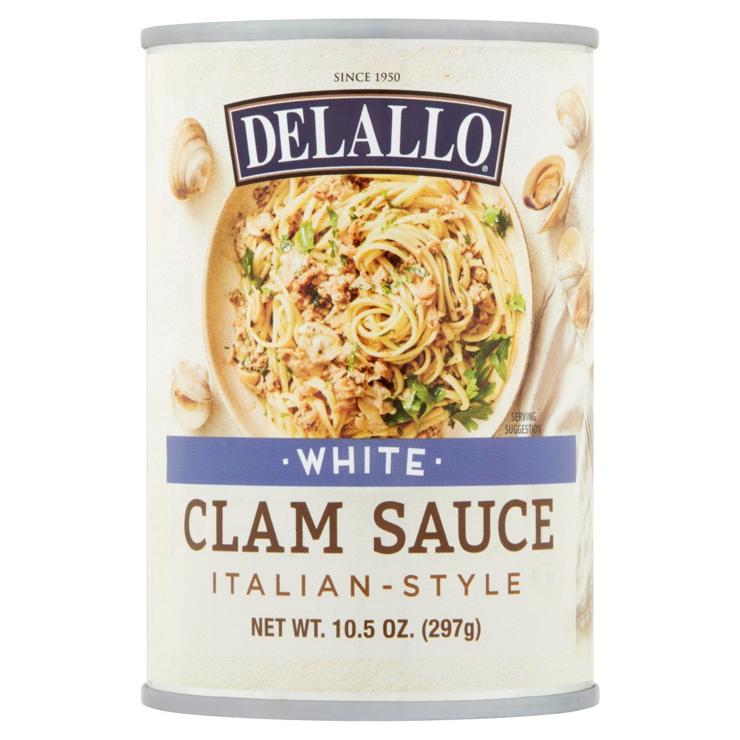 DeLallo Italian-Style White Clam Sauce, 10.5 oz