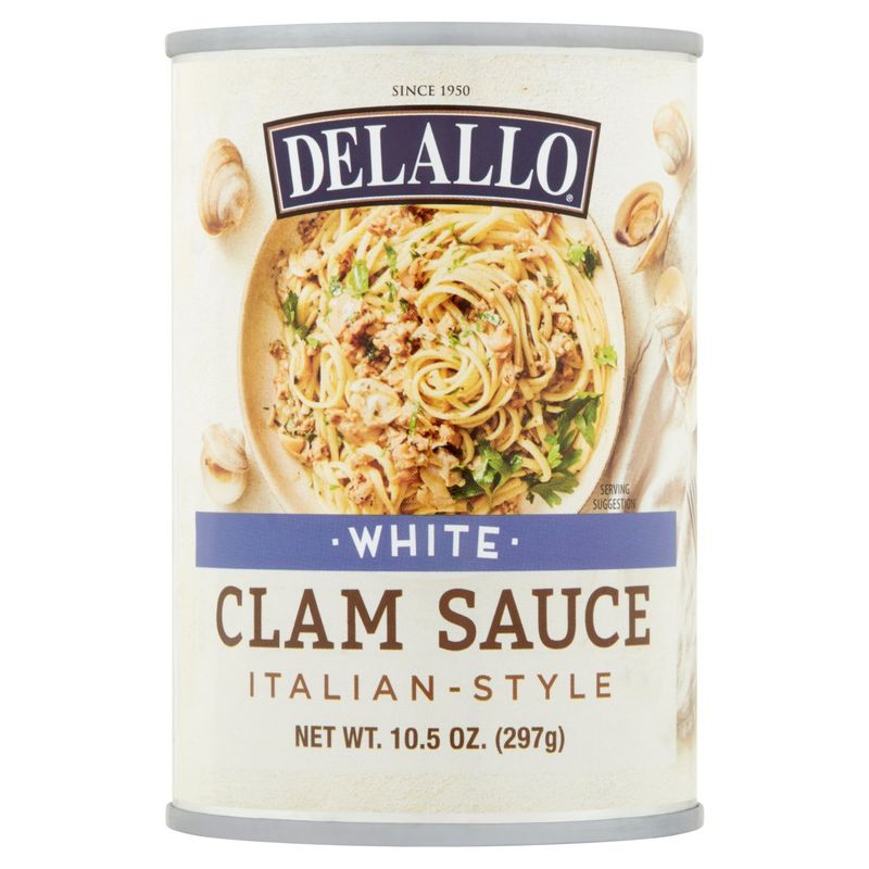 DeLallo Italian-Style White Clam Sauce, 10.5 oz