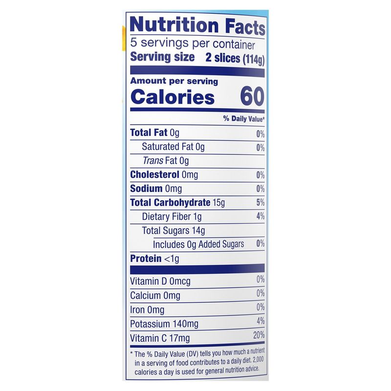 Dole Pineapple Slices in 100% Pineapple Juice, 20 oz