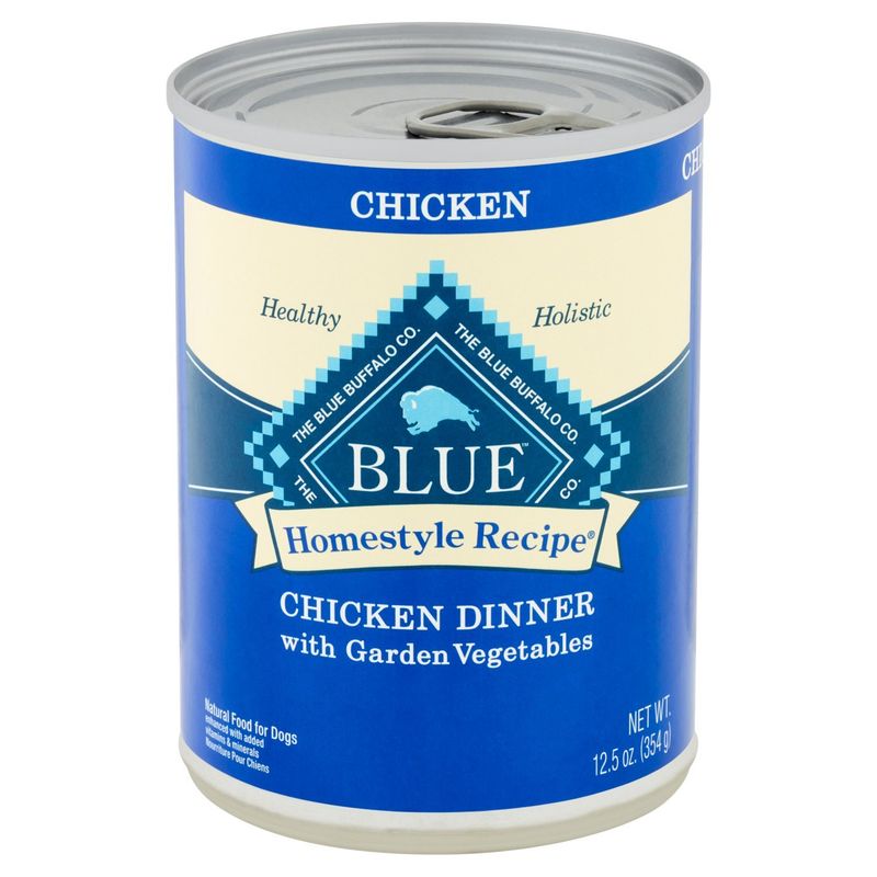 The Blue Buffalo Co. Blue Homestyle Recipe Chicken Dinner Natural Food for Dogs, 12.5 oz