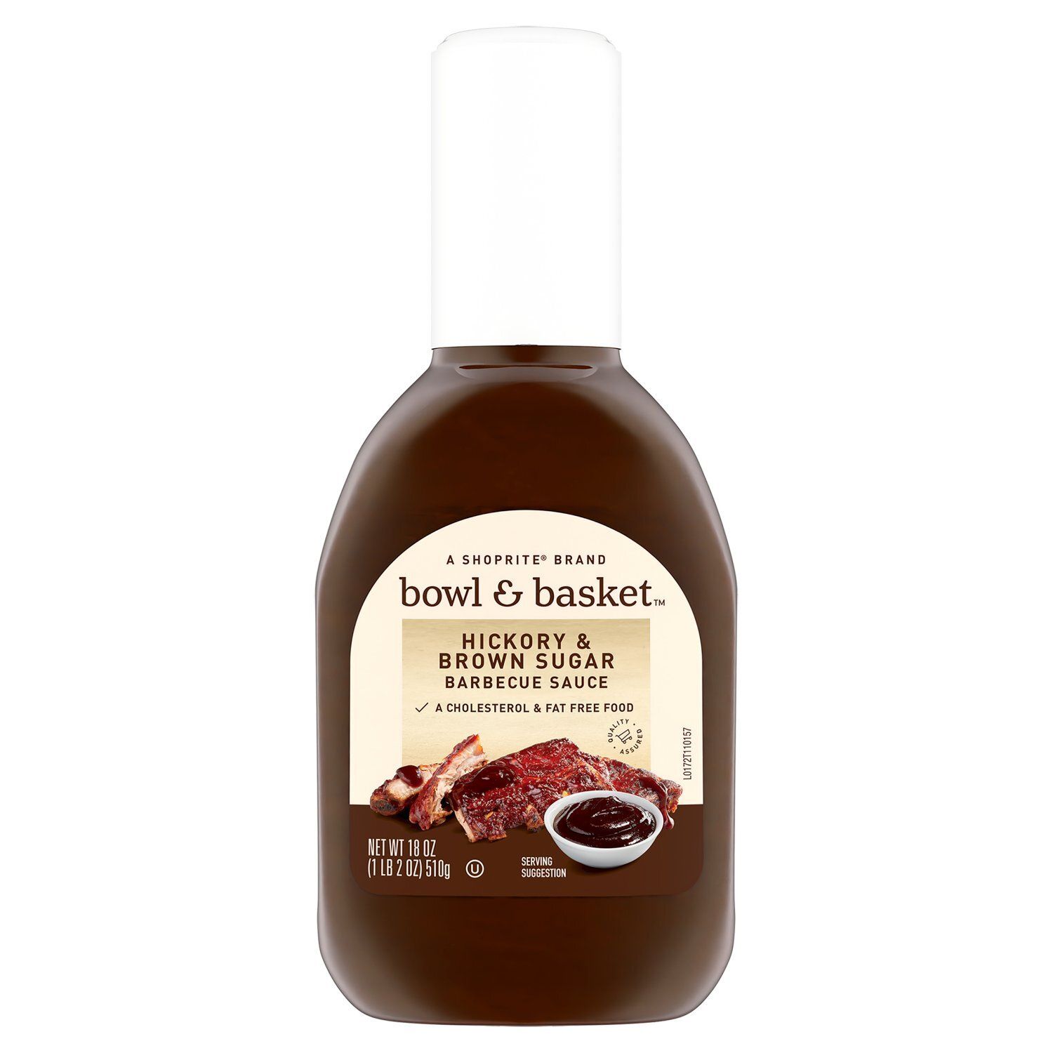 Bowl &amp; Basket Hickory &amp; Brown Sugar Barbecue Sauce, 18 oz