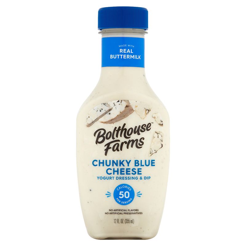 Bolthouse Farms Chunky Blue Cheese Yogurt Dressing &amp; Dip, 12 fl oz