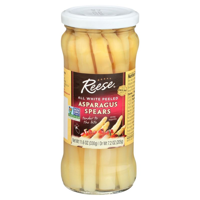 Reese All White Peeled Asparagus Spears, 11.6 oz