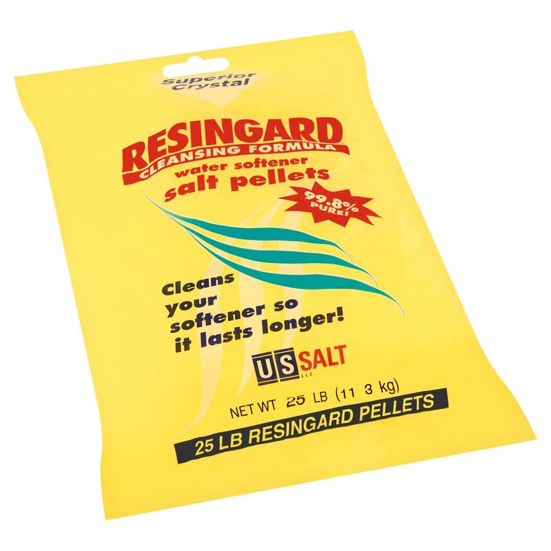 Superior Crystal Resingard Water Softener Salt Pellets, 25 lb