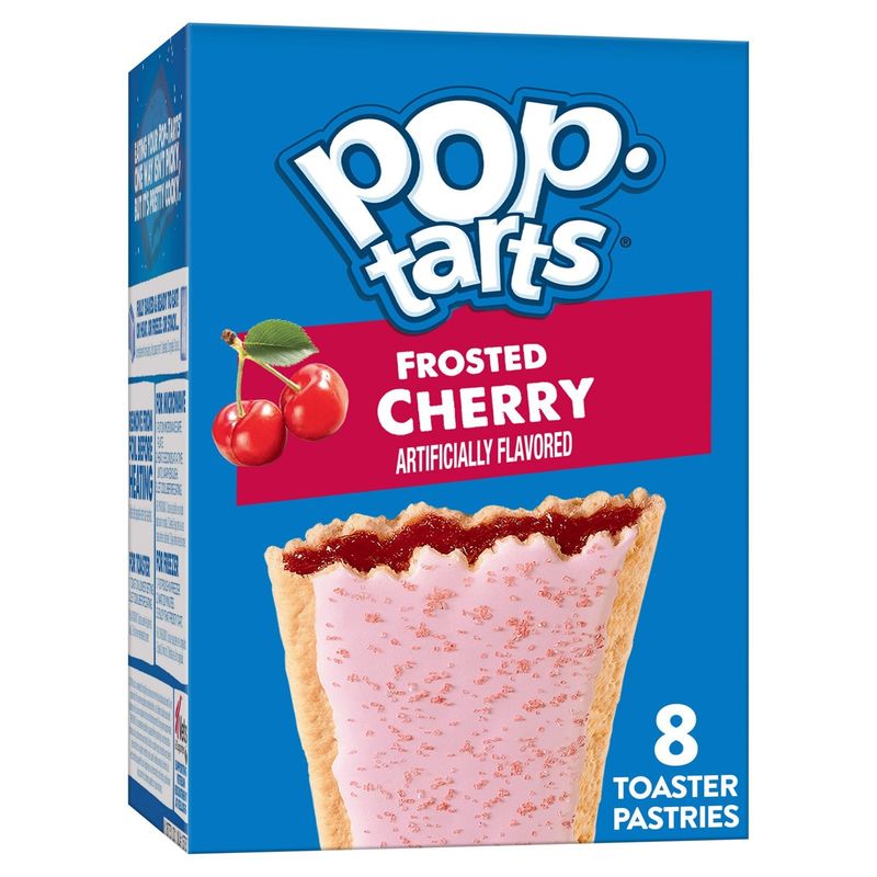 Pop-Tarts Frosted Cherry Toaster Pastries, 8 count, 13.5 oz