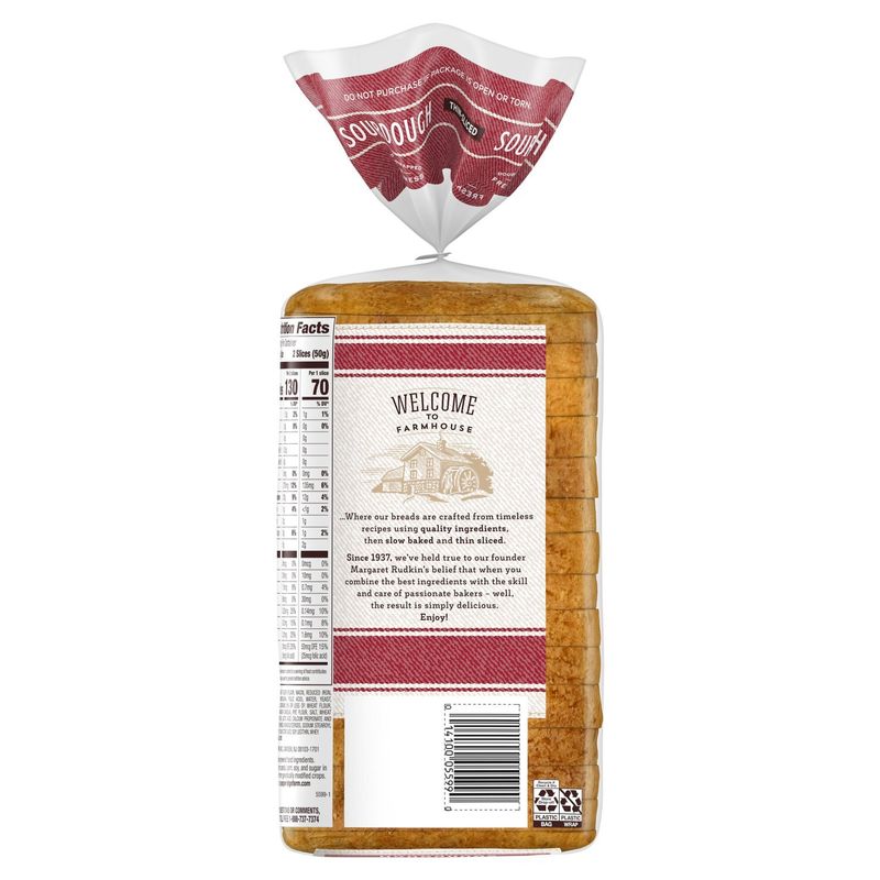 Pepperidge Farm Farm House Thin-Sliced Sourdough Bread, 14 oz