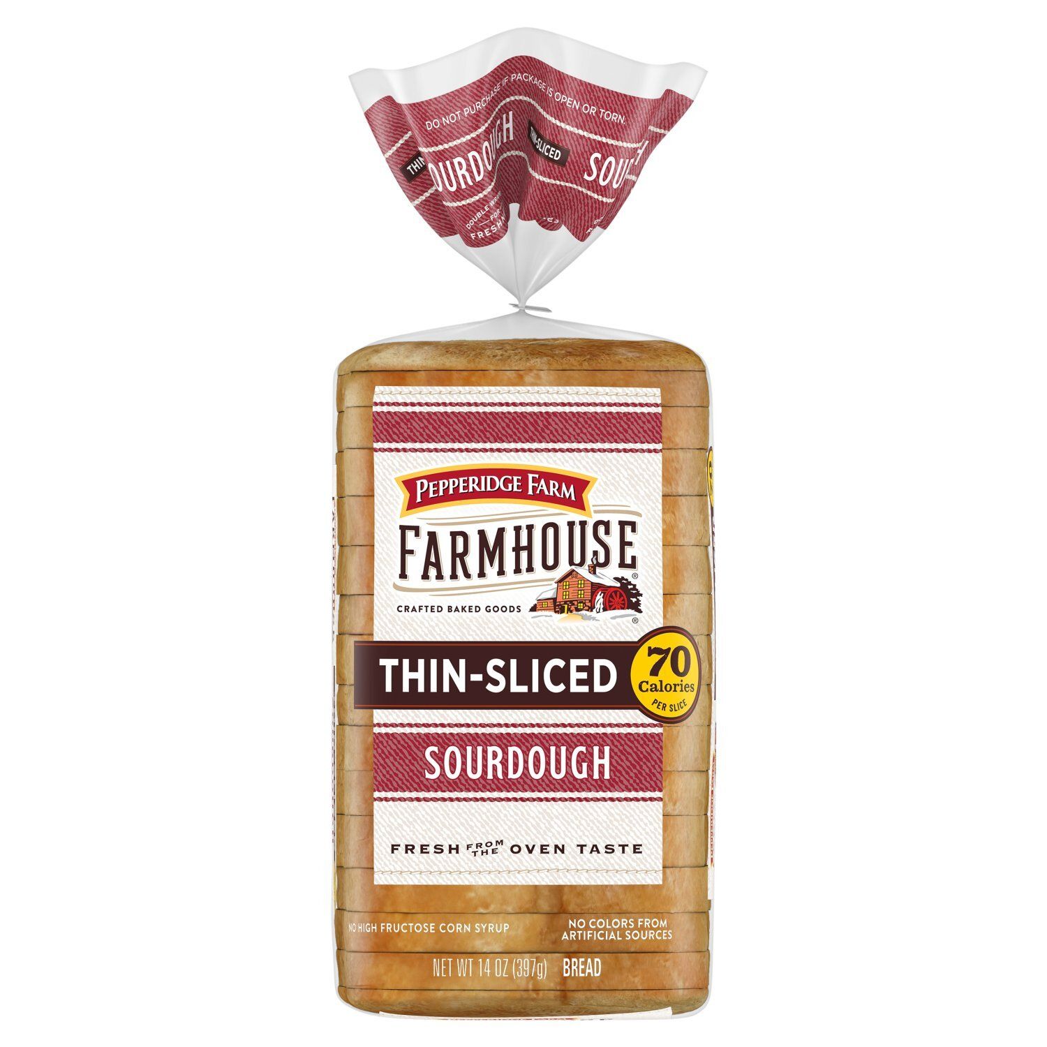 Pepperidge Farm Farm House Thin-Sliced Sourdough Bread, 14 oz