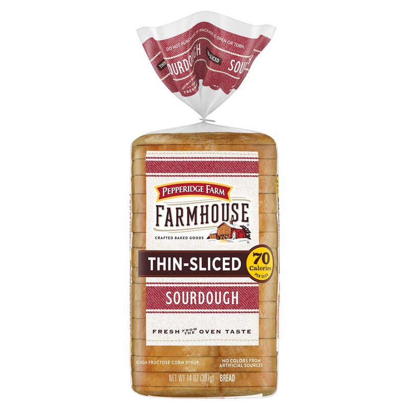 Pepperidge Farm Farm House Thin-Sliced Sourdough Bread, 14 oz