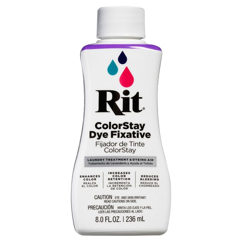 Rit ColorStay Dye Fixative Laundry Treatment &amp; Dyeing Aid, 8.0 fl oz