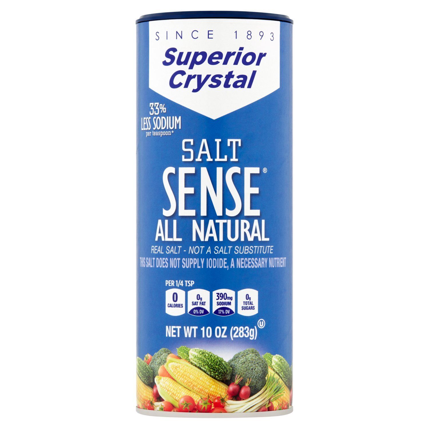 Superior Crystal All Natural Sense Salt, 10 oz