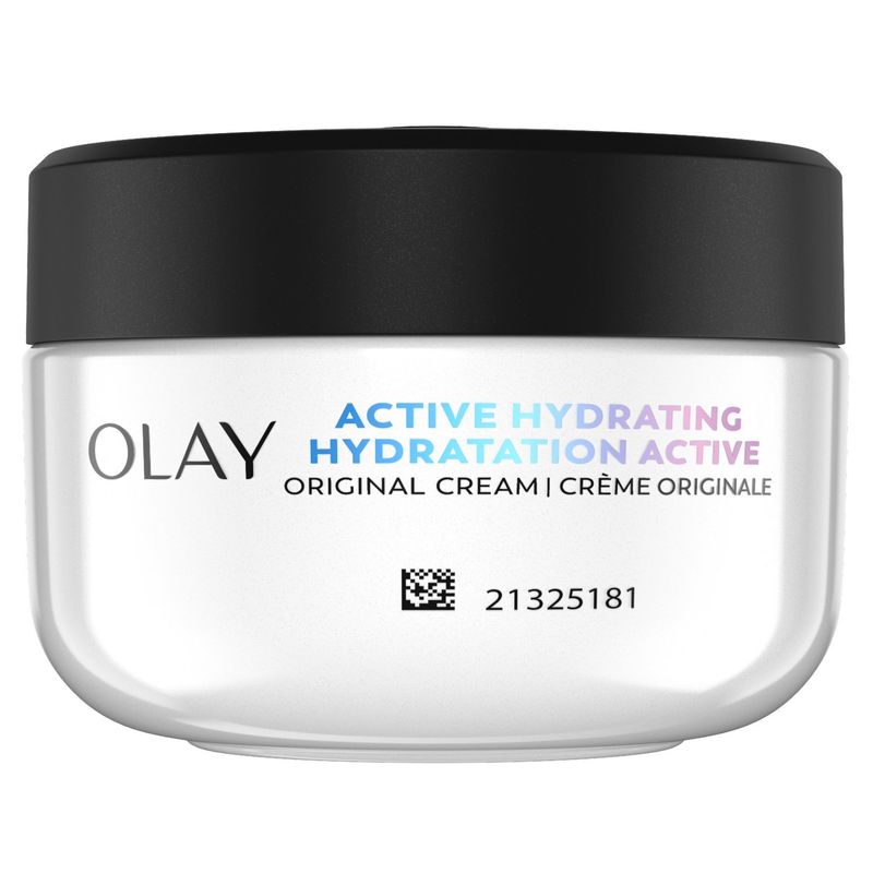 Olay Active Hydrating Cream Face Moisturizer, 2.0 fl oz