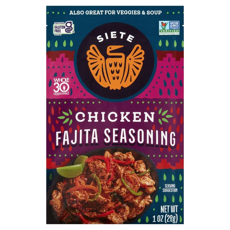 Siete Chicken Fajita Seasoning, 1 oz