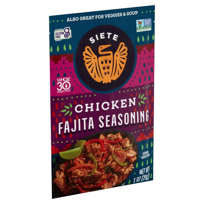 Siete Chicken Fajita Seasoning, 1 oz