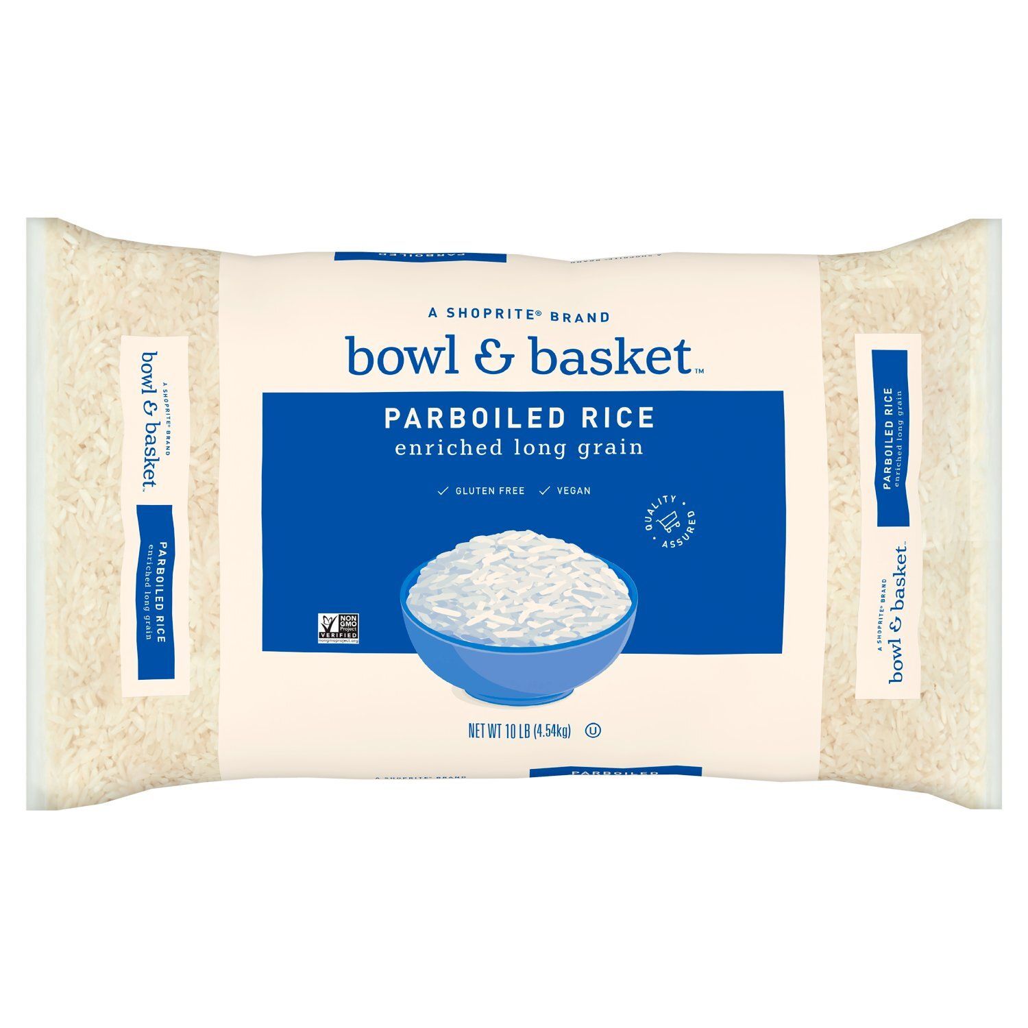 Bowl &amp; Basket Enriched Long Grain Parboiled Rice, 10 lb