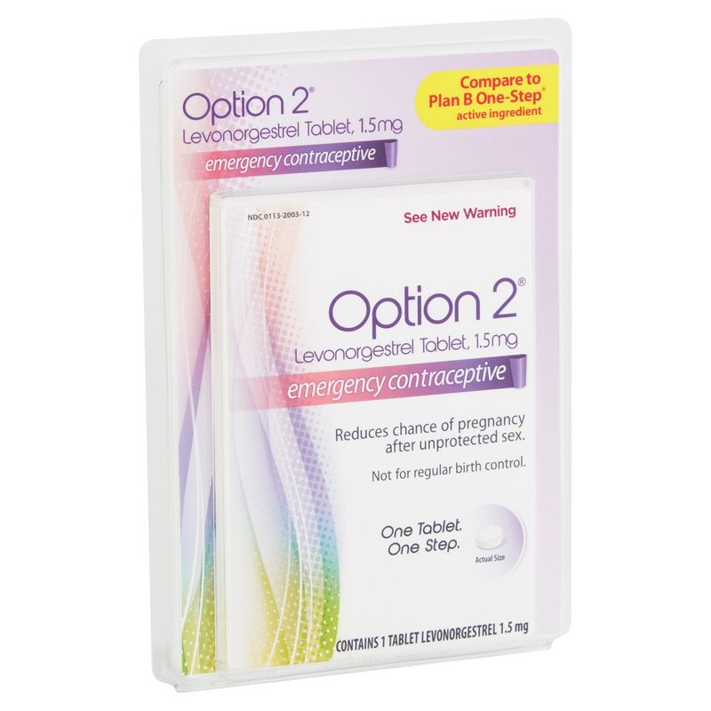 Option 2 Emergency Contraceptive Tablet