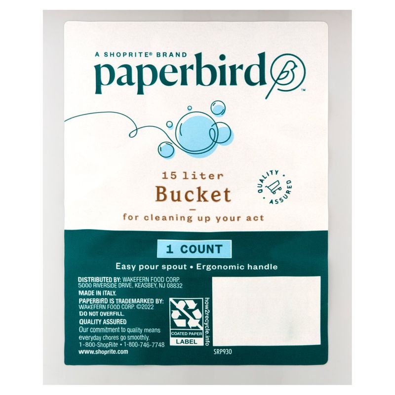 Paperbird 15 Liter Bucket