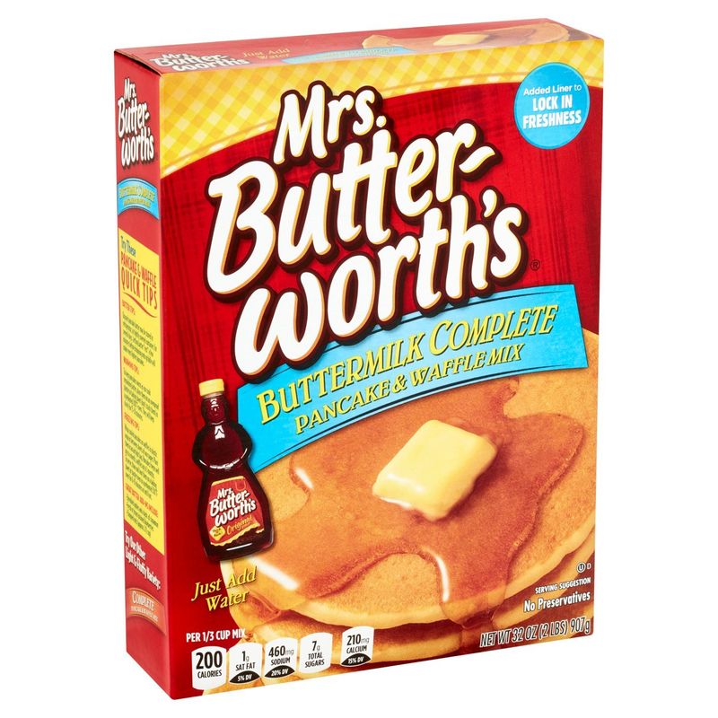 Mrs. Butterworth's Buttermilk Complete Pancake &amp; Waffle Mix, 32 oz