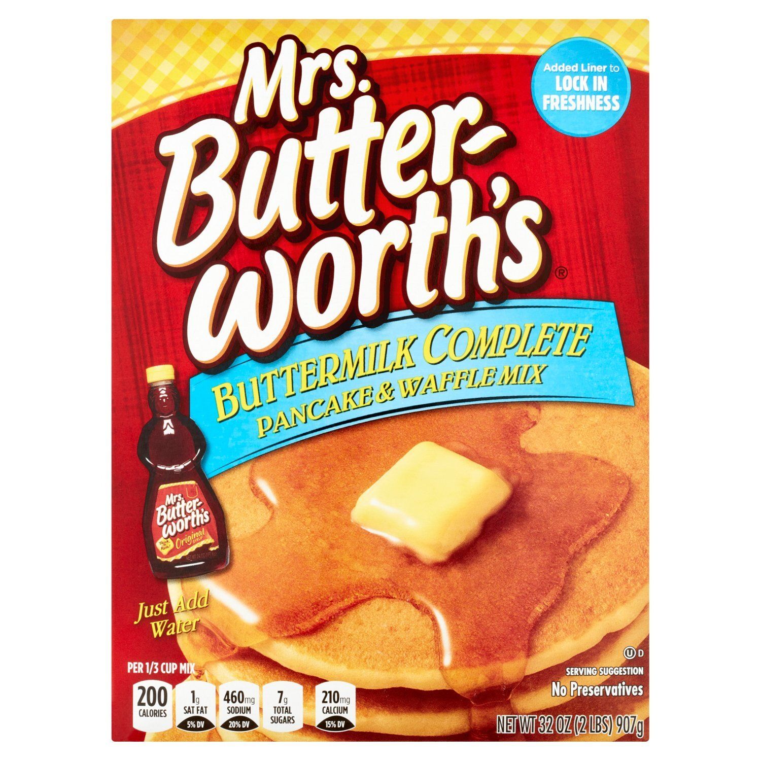 Mrs. Butterworth's Buttermilk Complete Pancake &amp; Waffle Mix, 32 oz