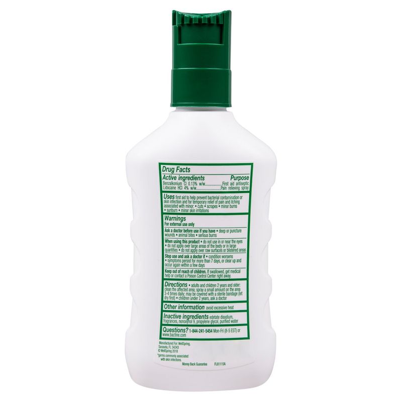 Bactine Cleansing Spray, Pain Relieving, Max, 5 fl oz