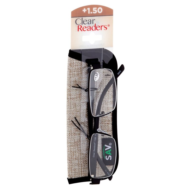 Sav Eyewear +1.50 Clear Readers